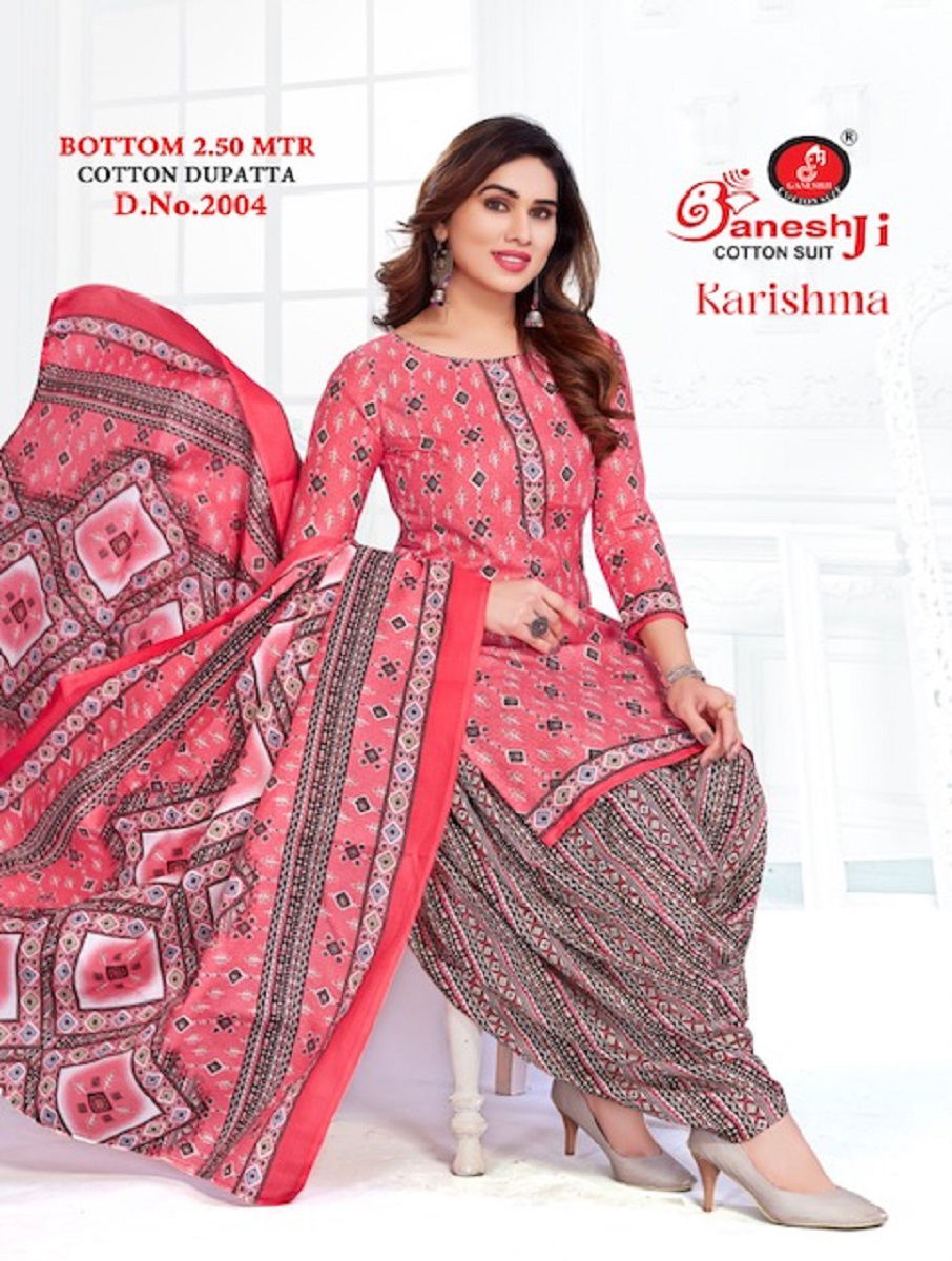 Ganeshji Karishma 2 Indo Cotton Printed Dress Material
